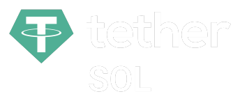 Logo di USDT Solana, criptovaluta accettata per depositi e prelievi su Golisimo