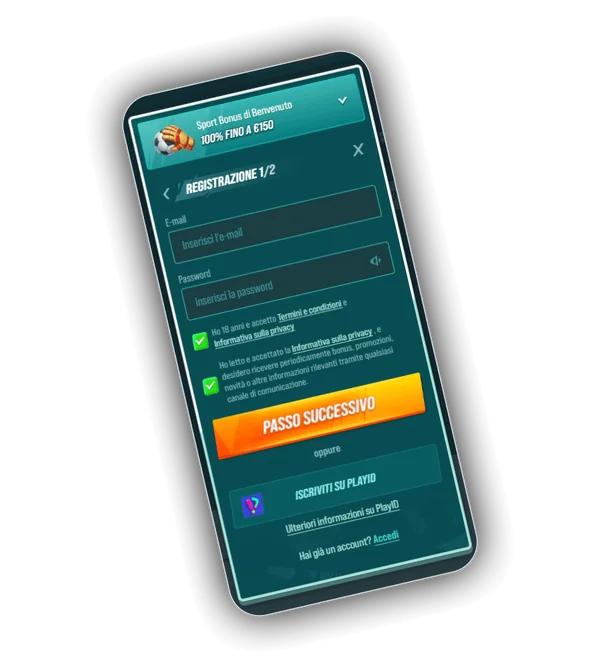 Registrazione al Casinò Golisimo